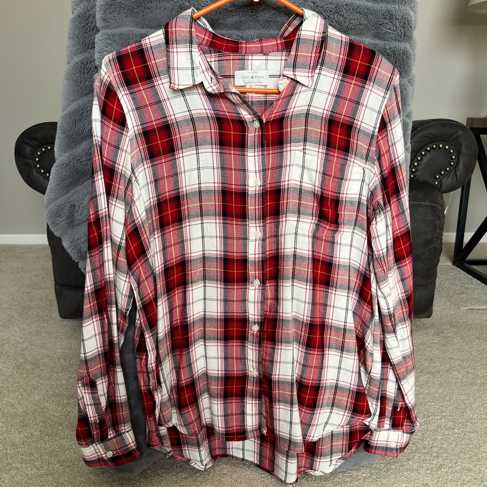 Lucky Brand Plaid Shirt